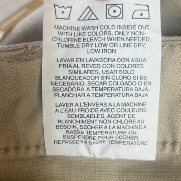 Lee Relaxed Fit High Rise Shorts Womens 16 M Button Fly Everyday Wear New - Picture 8 of 11